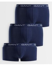 GANT - 3 Pack Of Trunks - Lyst