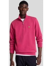 Lyle & Scott - Mid Layers Quarter Zip Pullover Sweatshirt - Lyst