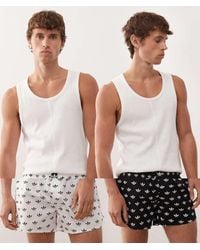 adidas - Originals 2-pack Comfort Core Cotton Boxer Shorts - Lyst