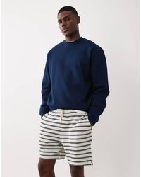 Polo Ralph Lauren - Icon Logo Co-ord Knitted Striped Shorts - Lyst