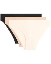Oysho - 3 Cotton Blend Classic Briefs - Lyst