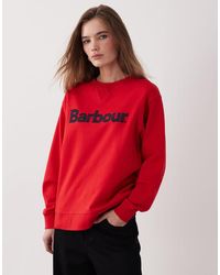 Barbour - Hartland Relaxed Embroide Logo Sweatshirt - Lyst