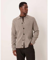 Mango - Cardigan Stile Polo - Lyst