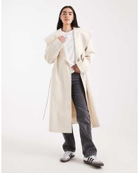 Miss Selfridge - Formal Wrap Coat - Lyst