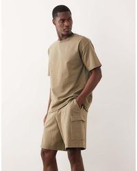 New Look - Washed Cargo Shorts - Lyst
