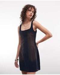 Collusion - Corduroy Mini Dress - Lyst