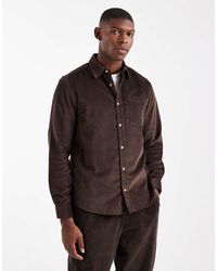 New Look - Camicia Giacca Scuro - Lyst