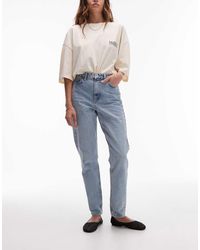 TOPSHOP - Original Mom High Rise Jean - Lyst