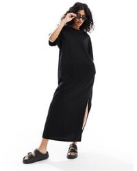 ASOS - Oversized Midaxi T-shirt Dress - Lyst
