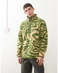 Columbia - Helvetia Half Snap Fleece Swirl Print - Lyst