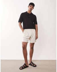 ASOS - Tailored Pleated Wide Short - Lyst