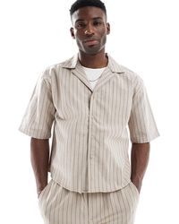 Only & Sons - – relaxed-fit-leinenhemd - Lyst