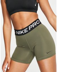 Nike Synthetik Nike – Pro Training – Limettengrüne Shorts, 3 Zoll in Grün |  Lyst DE