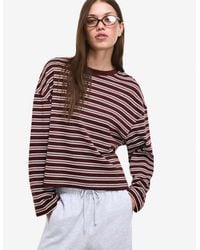 Bershka - – langärmliges t-shirt - Lyst