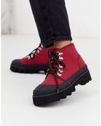 ablaze chunky hiker boots