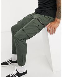 stone island tapered cargo trousers