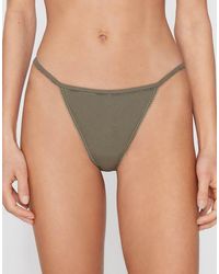 Tezenis - Cotton Cutie Tanga Panel G-String - Lyst