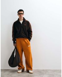 adidas Originals - Knitted Straight Leg Track Pants - Lyst