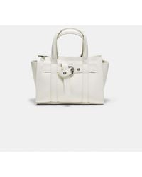 Stradivarius - Mini Tote Bag With Buckle - Lyst