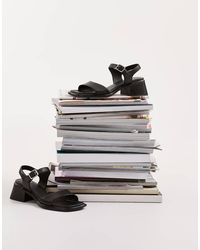 Vagabond Shoemakers - Ines Leather Heeled Sandals - Lyst