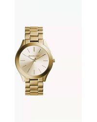 Michael Kors - Runway - montre en acier inoxydable avec mouvement à 3 aiguilles - Lyst