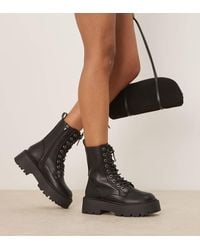 ASOS - Wide Fit Adventure Chunky Lace Up Boots - Lyst