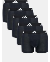 adidas - – active flex cotton – 5er-pack trunk-unterhosen - Lyst