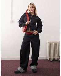 Collusion - X002 baggy Jeans With Turn Up Hem - Lyst