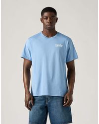 Levi's - Camiseta Y Blanca Holgada De Algodón - Lyst