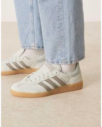 adidas Originals - Zapatillas De Deporte Y Grises Con Suela De Goma Handball Spezial De - Lyst
