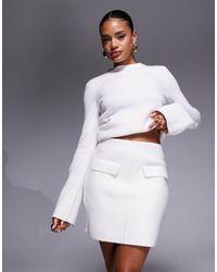 Forever New - Knit Mini Skirt Co-Ord - Lyst