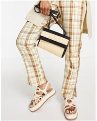 Pochette Coquillage En Paille Tressee Other Stories En Coloris Neutre Lyst