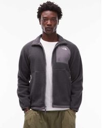 The North Face - Yumiori Off Peak Full Zip Colourblock Heavy Fleece Jacket - Lyst