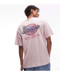 Dickies - Camiseta Con Estampado De Estilo Wéstern En La Espalda Desert Crest Exclusiva En Asos De - Lyst