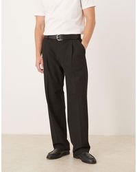 SELECTED - Loose Fit Pleated Trouser - Lyst