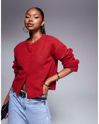 Shaggy cardigan multi coloured deals