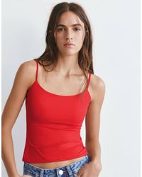 Pull&Bear - Adjustable Thin Strap Top - Lyst