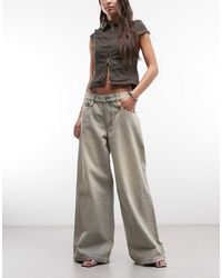 Abrand Jeans - Mega baggy Denim Jean Co-ord - Lyst