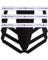Tommy Hilfiger - 3Er-Pack Signature Jockstraps Mit Logos - Lyst