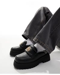 ASOS - Chunky Padded Loafers - Lyst