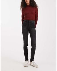 ONLY - Royal High Waisted Skinny Jeans - Lyst