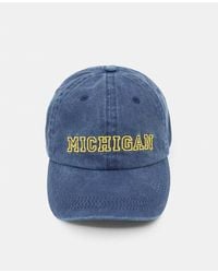 Pull&Bear - Michigan Graphic Cap - Lyst