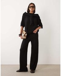 ASOS - Wide Leg Trouser With Wool Co-Ord - Lyst