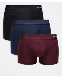 Jack & Jones - 3 Pack Bamboo Trunks - Lyst