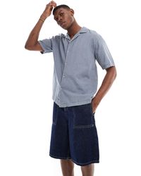 Pull&Bear - – kurzärmliges hemd - Lyst