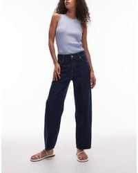 & Other Stories - Jeans Slim A Cilindro Lavaggio Scuro - Lyst
