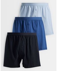 ASOS - 3 Pack Boxers - Lyst
