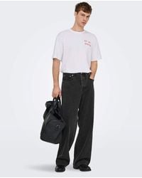 Only & Sons - Wide-Fit Jeans - Lyst