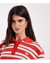 adidas Originals - Rugby Polo Top - Lyst