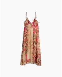 Desigual - Printed Maxi Dress - Lyst